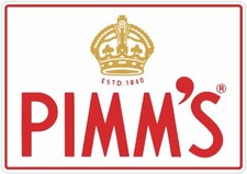 Adesivo PIMMS BERE ALCOLICI BIRRA FRIGO pub CAVERNA PUBBLICITARIA x2 Fridge Sticker price
