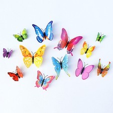 Adesivi Decalcomanie Porta Frigo Calamita Camera Rimovibile Set 12pz Simulazione 3D Fridge Sticker price
