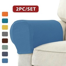 2 PEZZI Braccioli Estraibili Elasticizzati Divano Divano Poltrona Proteggi Braccioli Set Corner Sofa price