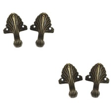 Set 2 Protezioni Pavimento Gambe Mobili Bronzo Cuscinetti Angolari Piedini in Lega Set Corner Sofa price