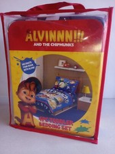 Set copriletto 2 lenzuola federa letto Alvin And The Chipmunks 4 pezzi Set Bedspread Bebè price