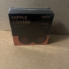 Copricapezzoli Orca Beauty 2 paia adesivo silicone tondo tono crema castagno Nipple Crema price