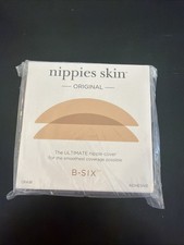 Copricapezzoli Nippies Skin originale B-SIX colore crema taglia 1 tazze A-C S/M (3") Nipple Crema price