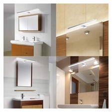 Applique Specchio Led 5W Bagno Lampada Parete 30cm Luce 4000K Metallo Cromato PV Bagno Specchio price