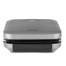 Progress Health Grill Padella Portatile Antiaderente Argento Lunare Bbq Bistecca Cottura Electric Grill-Barbecues price