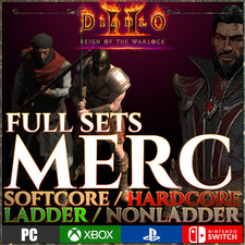 ✅ D2R MERCENARY FULL GEAR✅ DIABLO 2 RESURRECTED ROTW WARLOCK ROTW XBOX PS SWITCH Xbox Games price