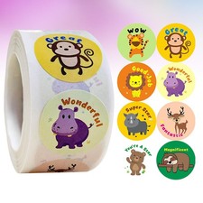 500 Pezzi Adesivi Ricompensa Busta Sigillo Carta Kraft Fatto in Casa Sigillante Envelope price