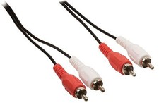 CAVO PROLUNGA AUDIO RCA 2x STEREO MASCHIO MASCHIO NERO DIRITTO CABLE 1,5 metri RCA Cavo price