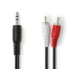 CAVO DA MINI JACK 3,5 MM STEREO A 2 RCA MASCHIO 1,5 METRI ADATTATORE AUDIO VIDEO RCA Cavo price