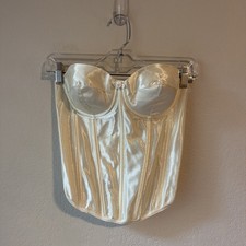 Vintage Y2K Frederick's Of Hollywood Bustier Corsetto Matrimonio Shapewear 36B Fata Corset Donna price