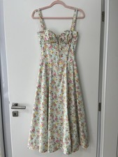 Abito House of CB Carmen Prato Blu Taglia S Corset Donna price