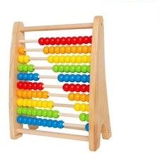 Grande Regalo in Legno | Abaco Premium per Bambini con Perline di Conteggio | 100% Legno Abacus price