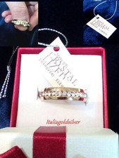 Anello Donna Veretta SWAROVSKI ELEMENTS ORIGINALI ORO GIALLO 18 kt  Gioielli Swarovski Anello price