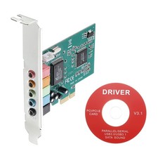 Scheda audio PCIe interna 5.1 scheda audio stereo 24 bit custodia computer CD Sound Card price