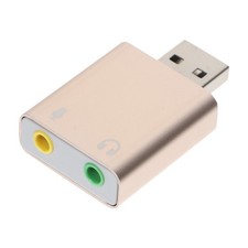 Scheda audio USB 7.1 interfaccia audio USB scheda audio con jack microfono cuffie Sound Card price