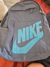 Zaino Nike grigio con logo verde acqua brillante Zaino uomo price