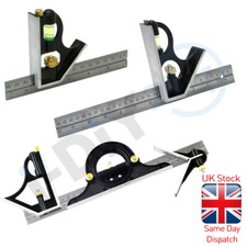 Rolson Set Combinazione Righello Quadrato in Acciaio Inox per Fai da Te Set Square price
