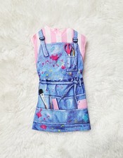 Barbie bambola arte insegnante pittura grembiule top vestiti abbigliamento fashionista NUOVO Painting Apron price