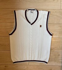 Gilet tennis vintage anni 90 Nike Court bianco maglia cavo Vest Uomo price