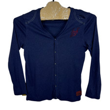 G-Star Dazzle Cardigan Uomo Grande Blu Scollo a V Maglia Maglione Leggero Cotone Cardigans Uomo price