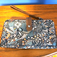 Portafoglio a tracolla grande smartphone Sakroots Eco-Twill Spirit Desert. Portafoglio outdoor price