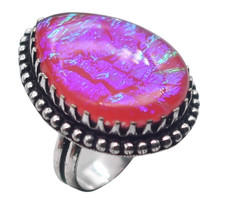 Anello antico australiano tripletta opale pietra preziosa naturale misura USA-6,75 R 4909 Argento Anello price
