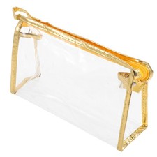 Astuccio piccolo con cerniera per matite colorate carino trasparente trucco borsa da viaggio Borsa Makeup price