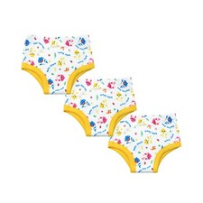 Pantaloni da Allenamento WC Riutilizzabili, Pannolino Cotone Impermeabile Bambino (Confezione da 3) Training Pantaloni Bebè price