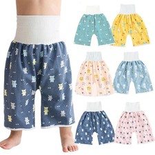 Gonna pannolino allenamento vasino impermeabile bambino pantaloncino per ragazzi e ragazze pigiama Training Pantaloni Bebè price