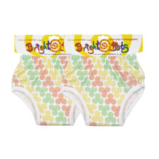 Bright Bots 2 x Pantaloni da Allenamento Vasino Lavabili Swirl Small fino a 12 mesi - OFFERTA Training Pantaloni Bebè price
