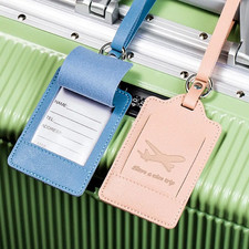 Etichetta Bagaglio in Pelle PU per Valigia e Borsa | Tag Indirizzo Anti-Smarrime Valigia e bagaglio price
