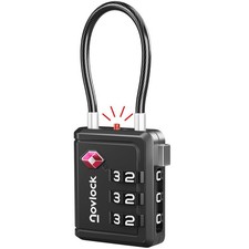 Lucchetto TSA per valigia, zaino, borsa da viaggio e bagaglio a mano – Adatto... Valigia e bagaglio price