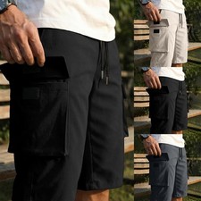 Pantalone uomo Cargo Capri pantaloncino estivo outdoor con coulisse e Pantaloncini e capri outdoor price