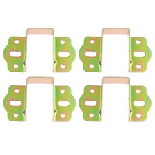 4 Pezzi Staffe Binario Letto Professionali Resistenti Ferramenta Accessori Connettore Connector price