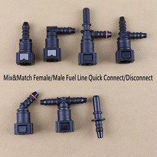 Automotive Fuel Line Quick Release Connector Nylon Hose Barb Fitting Motorcycle Connector price