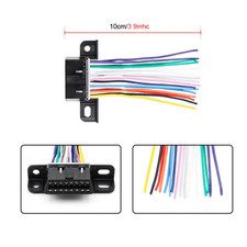 16 Pin OBD2 Female Connector & Cables J1962F OBD II Car Automotive Adapter Plug Connector price