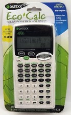 Calcolatrice scientifica Datexx DS-834 BATTERIA SOLARE - NUOVA/SIGILLATA Calculator price