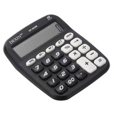 Calcolatrice da Scrivania, Funzione Standard 12 Cifre Display LCD, Nero Calculator price