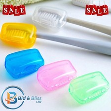 10x Copri testine spazzolino portatile viaggio campeggio supporto custodia set UK Supporto per Toothbrush price