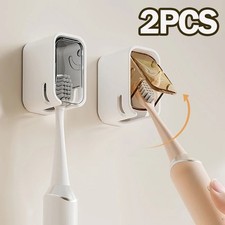 Portaspazzolino da denti ribaltabile porta spazzolino da parete antipolvere Supporto per Toothbrush price