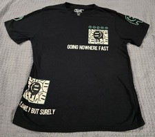 T-shirt uomo Eighty Eight Going Nowhere Fast grafica nera girocollo taglia large Jersey Uomo price