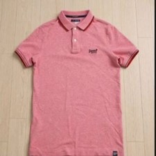 SUPERDRY Polo Uomo Piccola Rosso Cotone AJ34 Jersey Uomo price