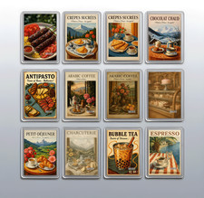 Cafe Desserts Fridge Magnet – Kitchen Refrigerator Decoration Set Set Cafe & Canteen Tavolo price
