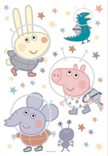 Set adesivi murali Peppa Pig spazio CAMERA BAMBINI 65x42,5 cm mobili decalcomanie bambino Set & Bambini Camera Bebè price