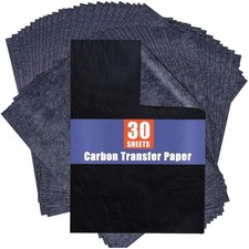Carta carbone nero, trasferimento, disegno, tessuto, legno, A4, 30 fogli Disegno Carta price