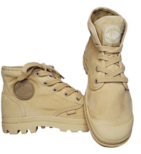 Stivali Palladium Pampa Hi Sahara da donna taglia UK 5 Jungle Canvas utility techwear Stivali outdoor price