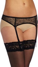 Cintura Garter Emmanuel Felina Donna M/L Nera - 430210 Garter Cintura price