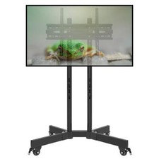 Supporto TV Carrello Mobile Carrello su Ruote per Schermo 32"-65". Altezza regolabile Console Mobili price
