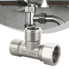 Adattatore a T Valvola 3 Vie/Per Deviatore Bagno WC/Bidet Spruzzatore Soffione Doccia/G1/2 Toilet Adattatore price