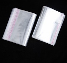 100 sacchetti trasparenti autoadesivi OPP nastro cellophane buccia poli guarnizione imballaggio plastica Cellophane Tape price